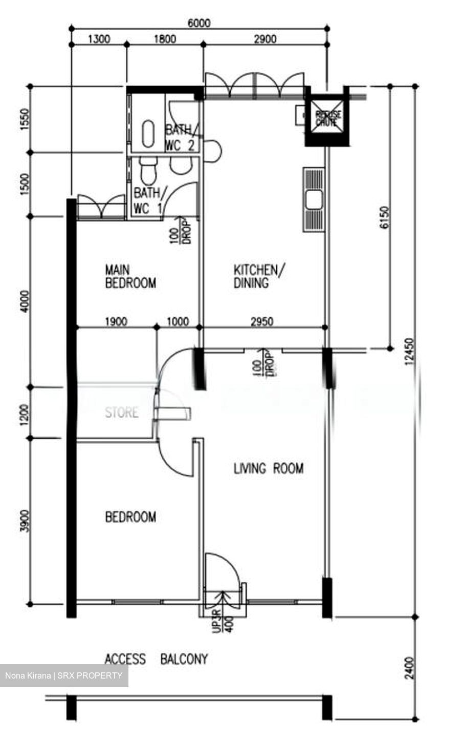 Blk 420 Garden Hill (Bedok), HDB 3 Rooms #525967521